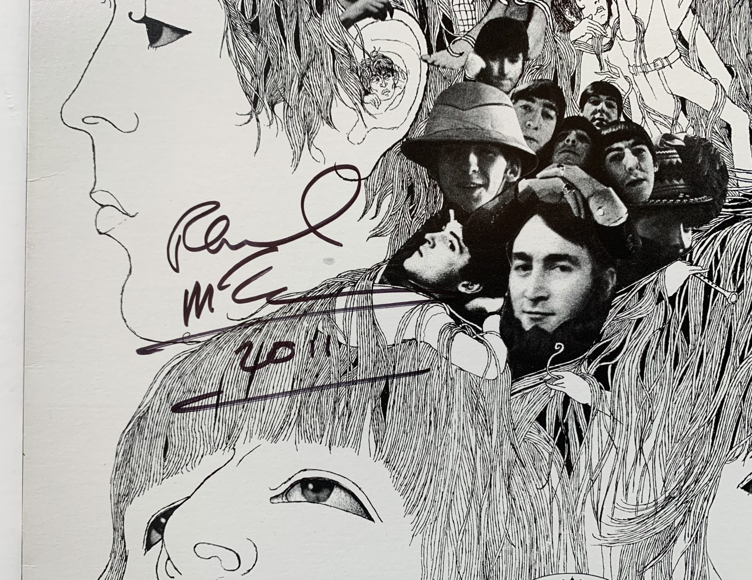 Paul McCartney Signed Beatles Revolver Vinyl Album - The Autograph Source