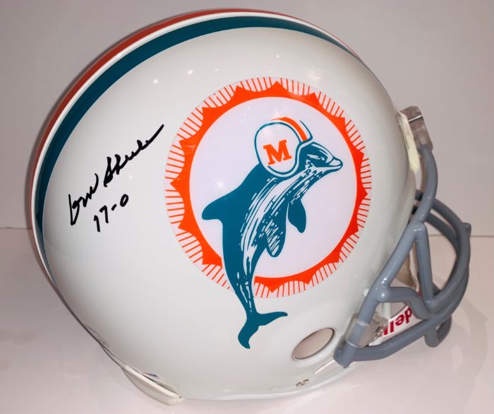 Don Shula Signed Miami Dolphins Helmet PSA