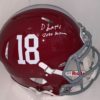 DeVonta Smith Autographed Alabama Crimson Tide Authentic Helmet