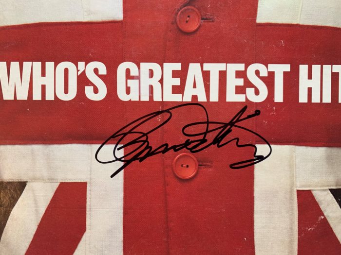 The Who "Greatest Hits" Vinyl Record Album signed by Daltrey Townshend BAS COA - Image 3