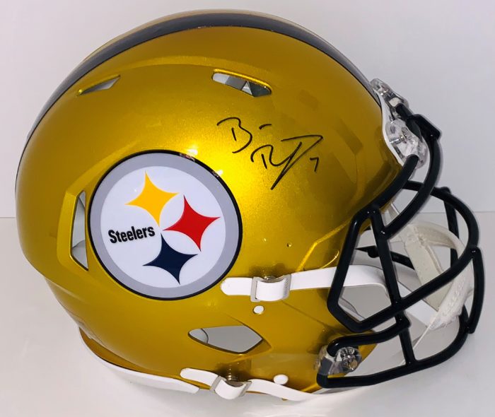 Ben Roethlisberger Signed Steelers Flash Authentic Helmet - Image 3