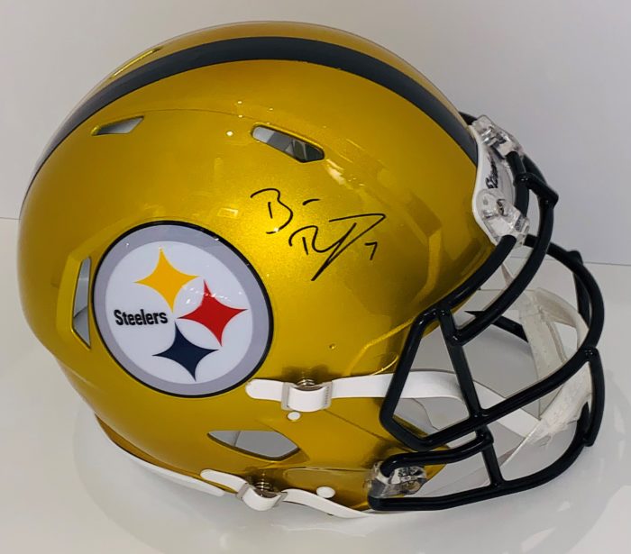 Ben Roethlisberger Signed Steelers Flash Authentic Helmet - Image 5