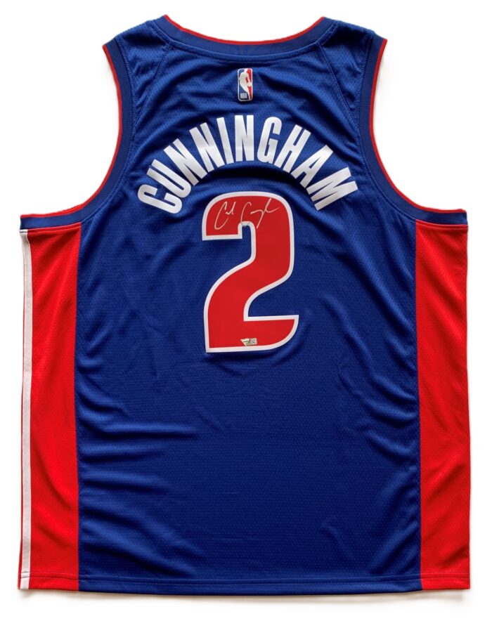 Cade Cunningham Signed Detroit Pistons Jersey