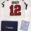 Tom Brady Signed Tampa Buccaneers Nike Elite Authentic White Jersey - Image 3
