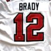 Tom Brady Signed Tampa Buccaneers Nike Elite Authentic White Jersey - Image 4