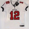 Tom Brady Signed Tampa Buccaneers Nike Elite Authentic White Jersey - Image 6