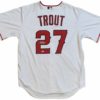 Mike Trout Autographed Angels Jersey White