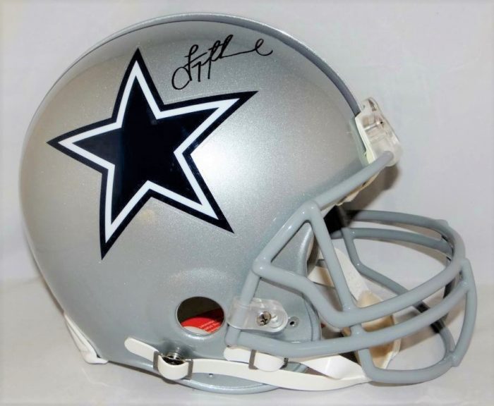 Troy Aikman Signed Dallas Cowboys Authentic Helmet