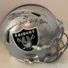 Charles Woodson Signed Cowboys Proline Speed Helmet "Just Win Baby" - Image 2