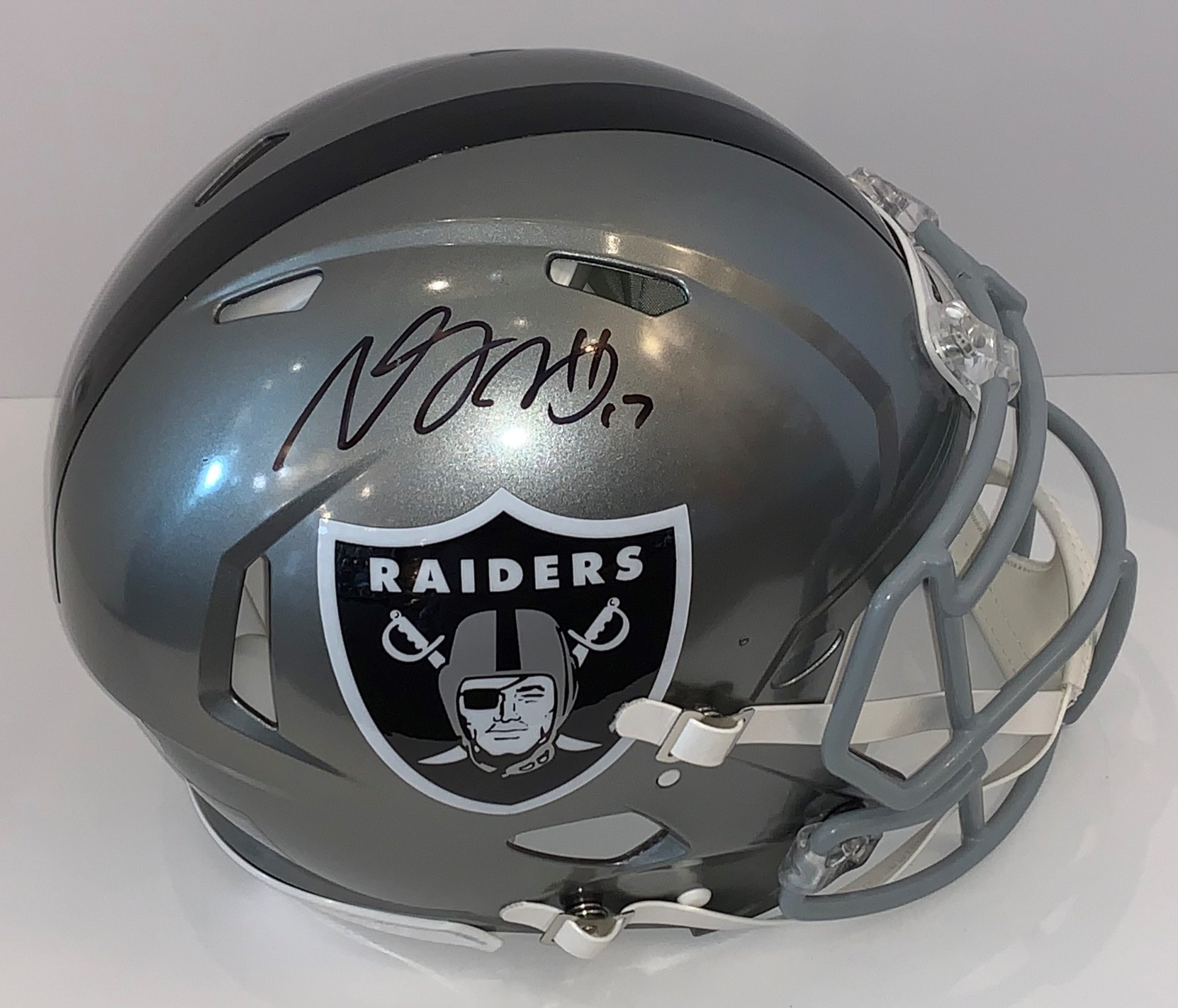 Las Vegas Raiders Riddell Speed Authentic Helmet - Flash