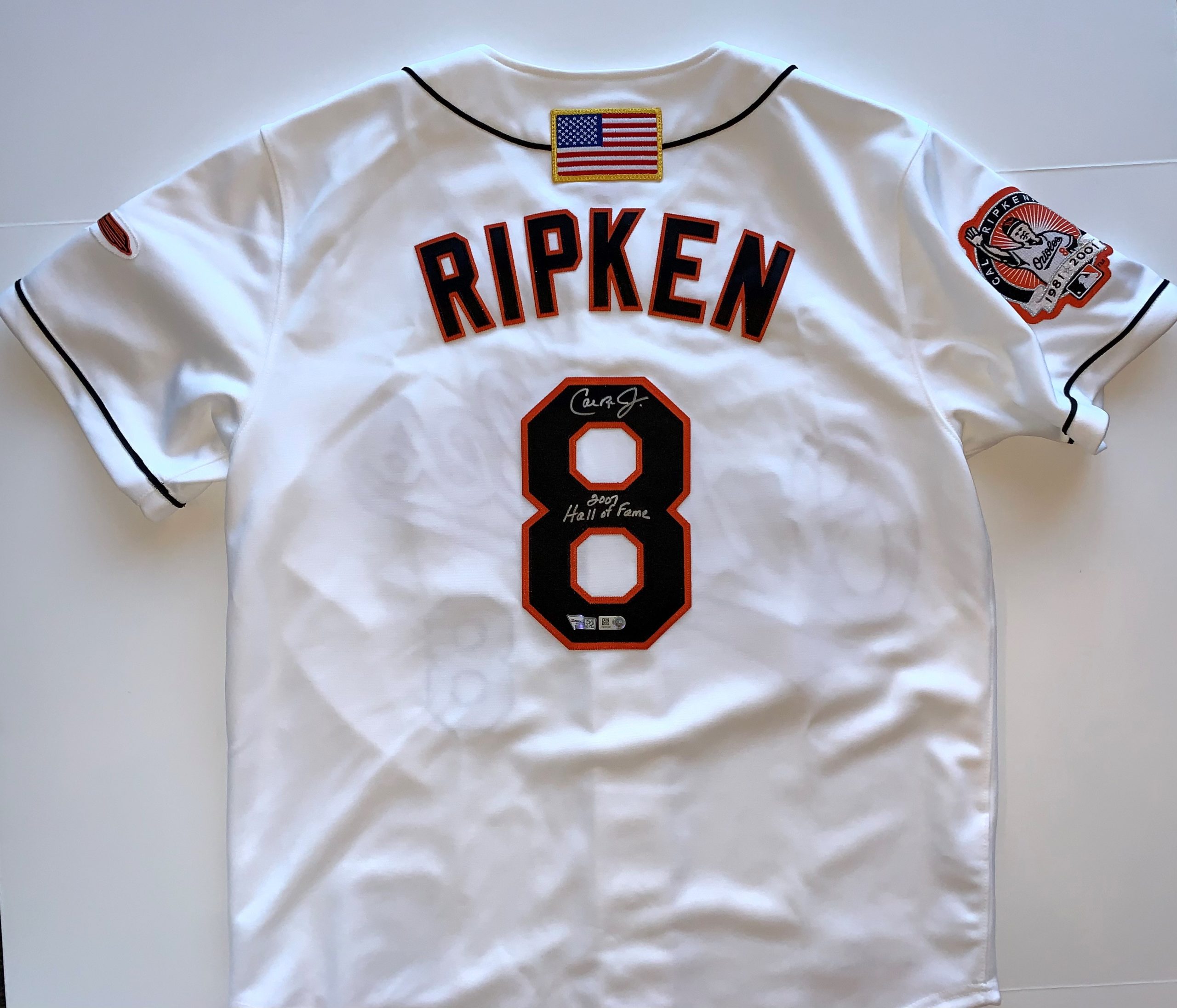 Cal Ripken Jr. Signed Orioles M&N Authentic Jersey - The Autograph Source