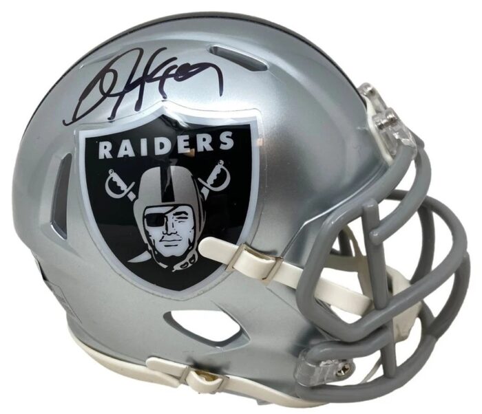Bo Jackson Autographed Raiders Mini Helmet