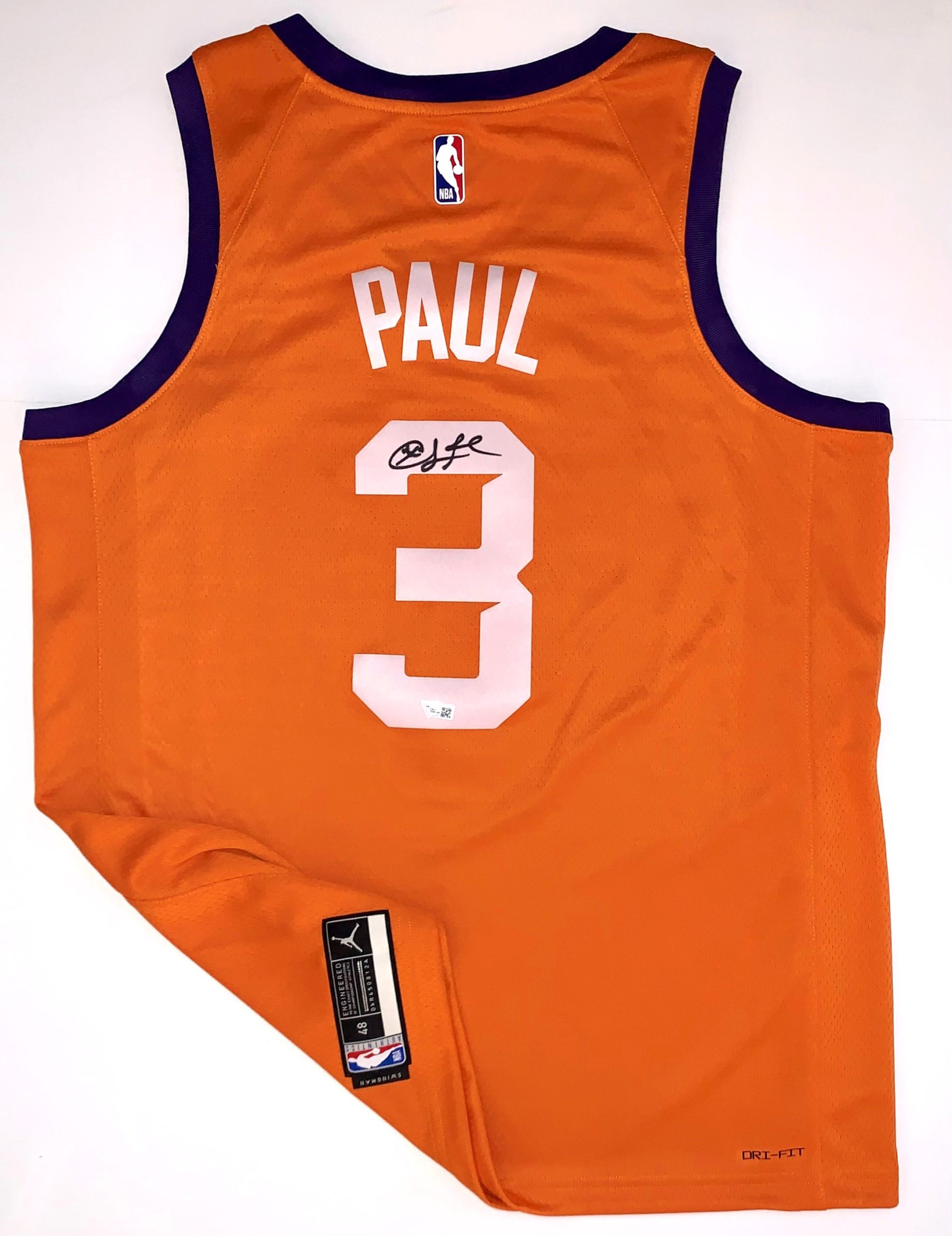 Chris Paul Autographed Phoenix Suns Jersey (Orange) - The Autograph Source