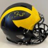 Tom Brady Signed Michigan Wolverines Speed Authentic Helmet