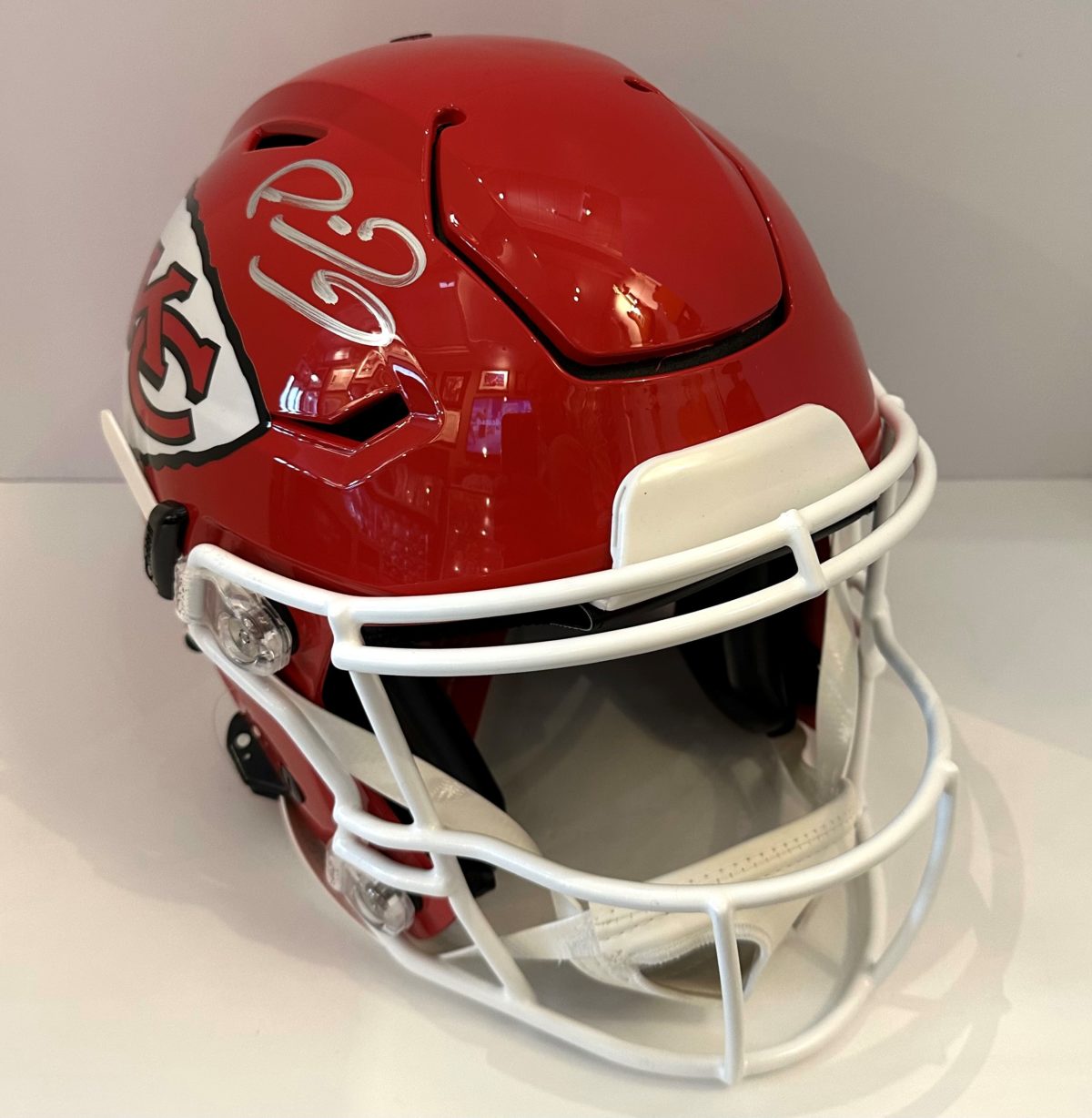 Patrick Mahomes Autographed Kansas City Chiefs Proline Speedflex Helmet ...
