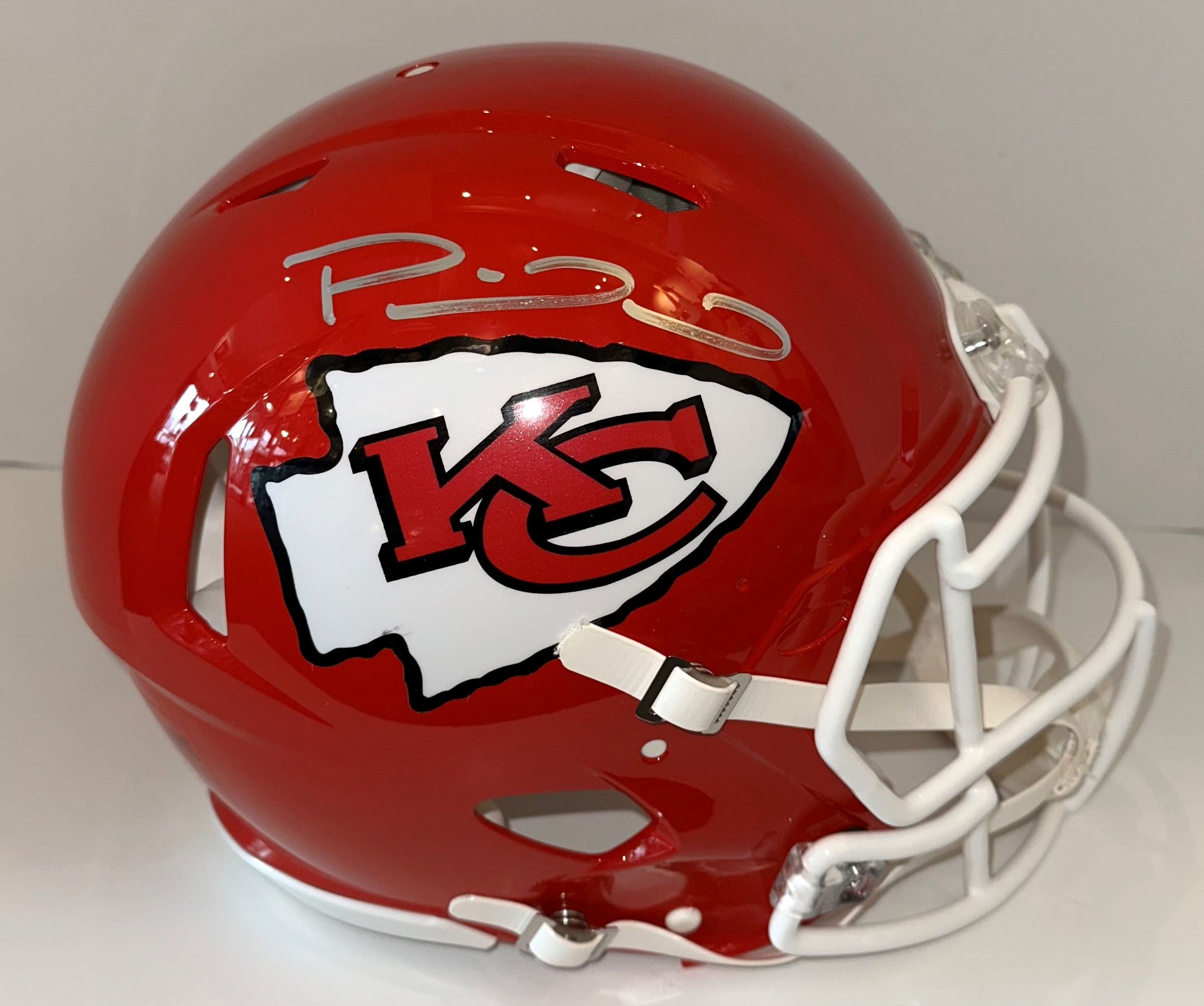 Chiefs signed hot sale helmet