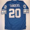 Barry Sanders Signed Lions Jersey