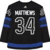 Auston Matthews Signed Toronto Maple Leafs Alternate Black Jersey