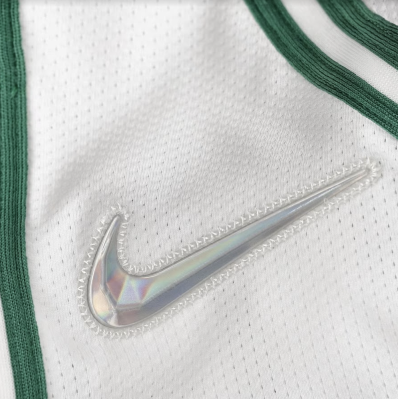 Jayson Tatum White Boston Celtics Autographed Year 0 Nike Swingman Jersey