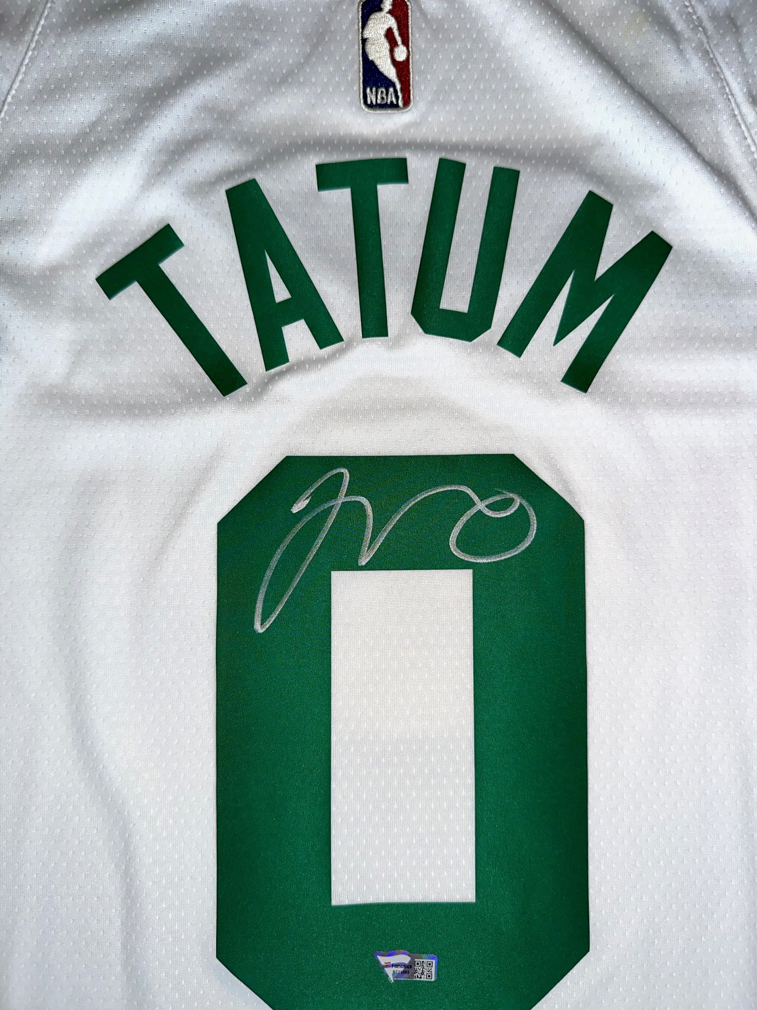 tatum signed jersey