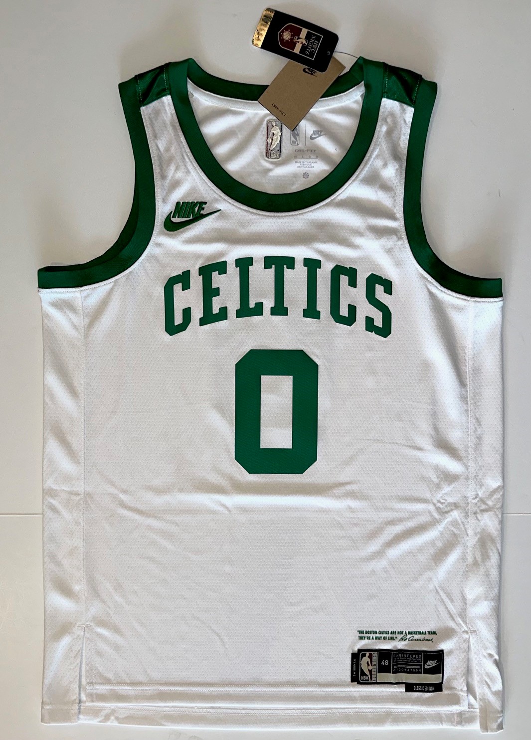 JAYSON TATUM Autographed Boston Celtics Mixtape Swingman Nike Jersey  FANATICS