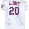 Pete Alonso Autographed Mets Authentic Jersey +++