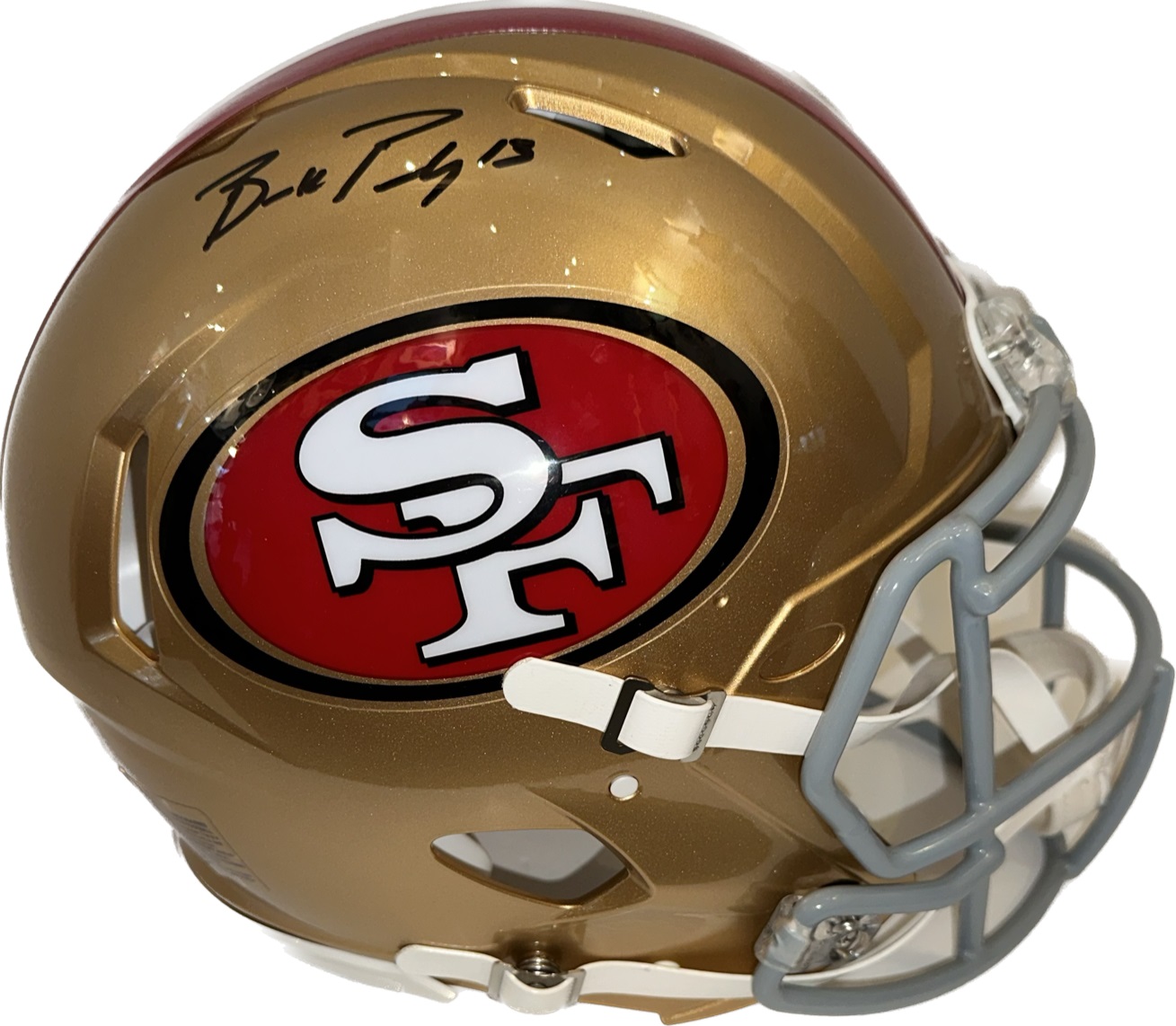 Brock Purdy San Francisco 49ers Autographed Riddell Speed Authentic Helmet