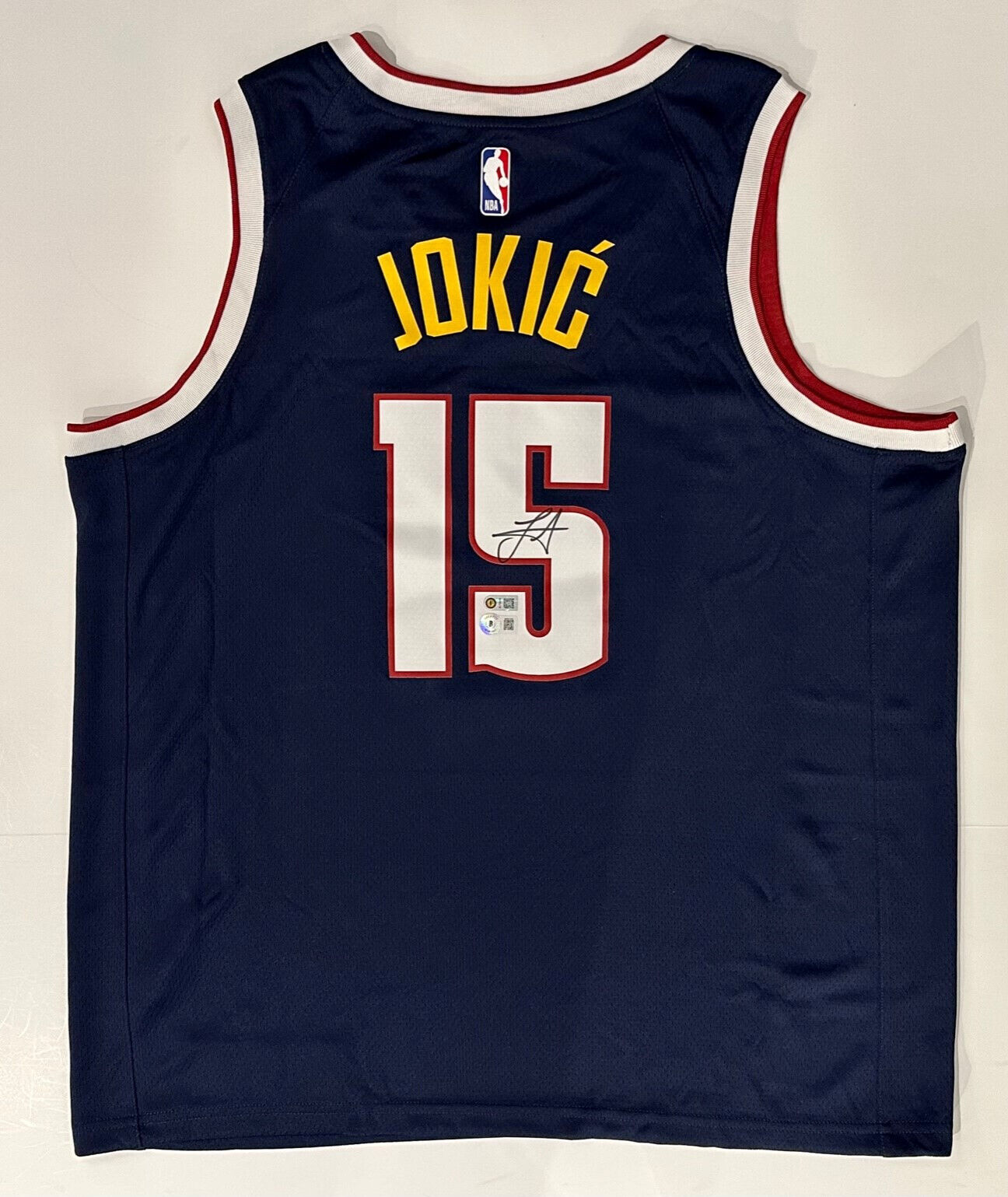 Nikola Jokic Autographed Denver Nuggets Nike Swingman Authentics Jersey |  PRE-ORDER