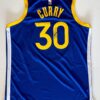 Steph Curry Autographed Warriors Jersey (Blue Nike Swingman) - Image 3