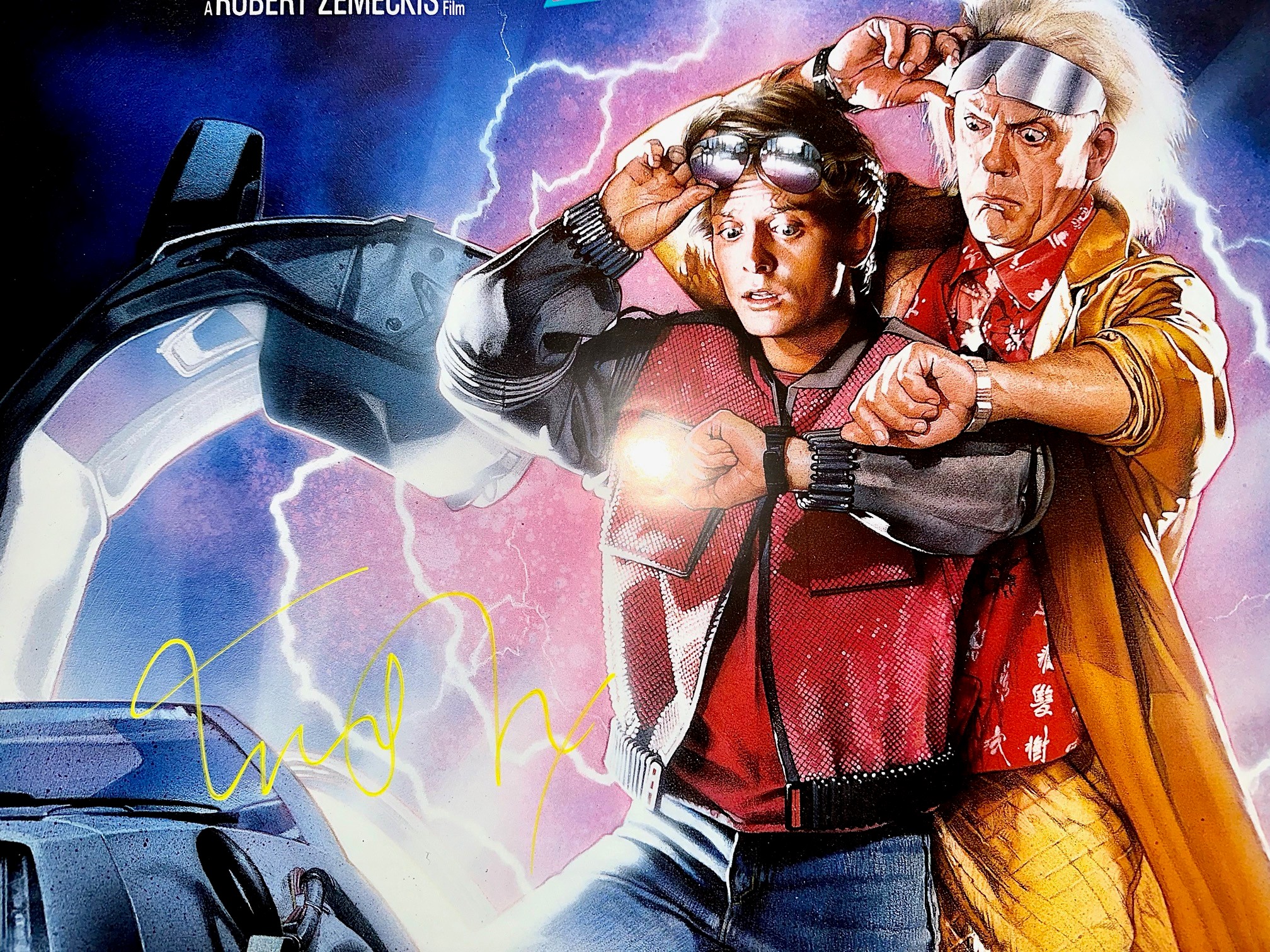 Back To The Future 2 Movie Poster Bonhams Back To The Future Two