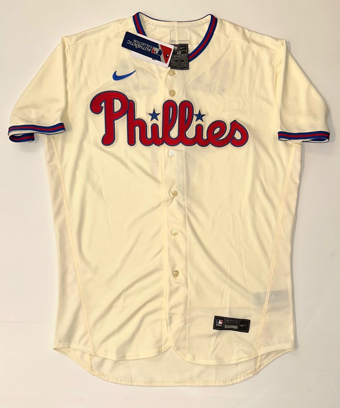 Bryce Harper Autographed Philadelphia Phillies Authentic Jersey (alternate)  - The Autograph Source