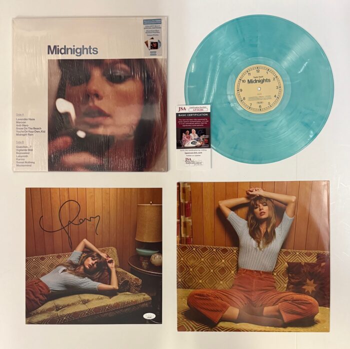 Taylor Swift Autographed Photo (from Midnights Album) #1 (Midnight