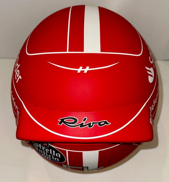 Charles Leclerc Signed Ferrari Full-Size Racing Helmet (Beckett) +++ - Image 6