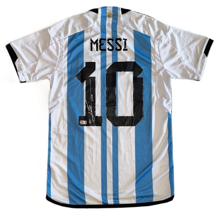 Lionel Messi Signed Argentina Jersey - Image 4