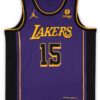 Austin Reaves Autographed Los Angeles Lakers Purple Swingman Nike Jersey - Image 2