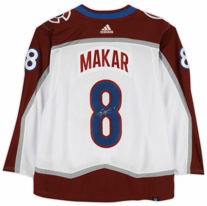 Cale Makar Signed Colorado Avalanche Jersey - Adidas Authentic White