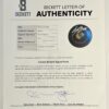 Connor Bedard Signed Hockey Puck - ROOKIE AUTHENTICATION (gold ink) - Image 3