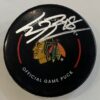 Connor Bedard Signed Hockey Puck - ROOKIE AUTHENTICATION (silver ink) - Image 2