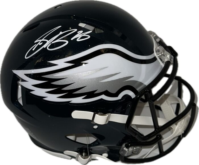 Saquon Barkley Autographed Speed Authentic Eagles Helmet