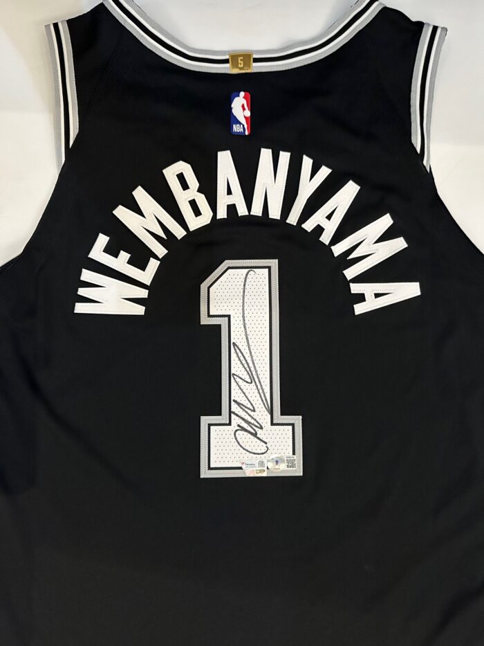 Victor Wembanyama Autographed Spurs Jersey | BAS Rookie Authentication COA | AUTHENTIC 52 - Image 3