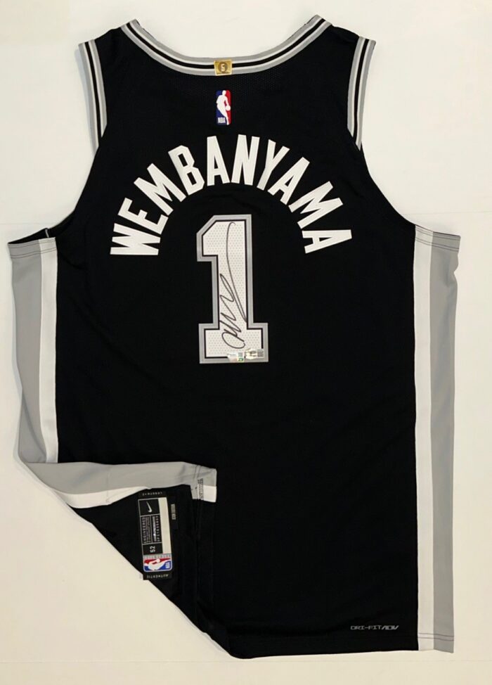 Victor Wembanyama Autographed Spurs Jersey | BAS Rookie Authentication COA | AUTHENTIC 52 - Image 4