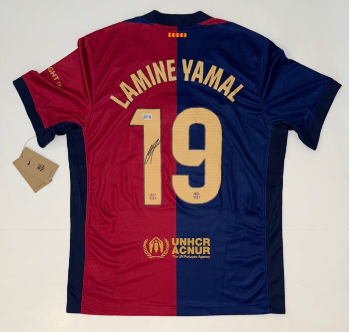 Lamine Yamal Signed Barcelona FC 2024-25 Jersey  |  Beckett COA