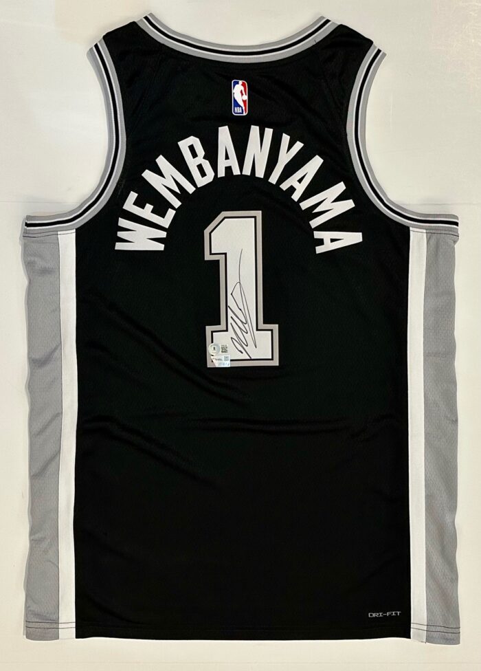 Victor Wembanyama Autographed Spurs Jersey | BAS Rookie Authentication COA | AUTHENTIC 52 - Image 6