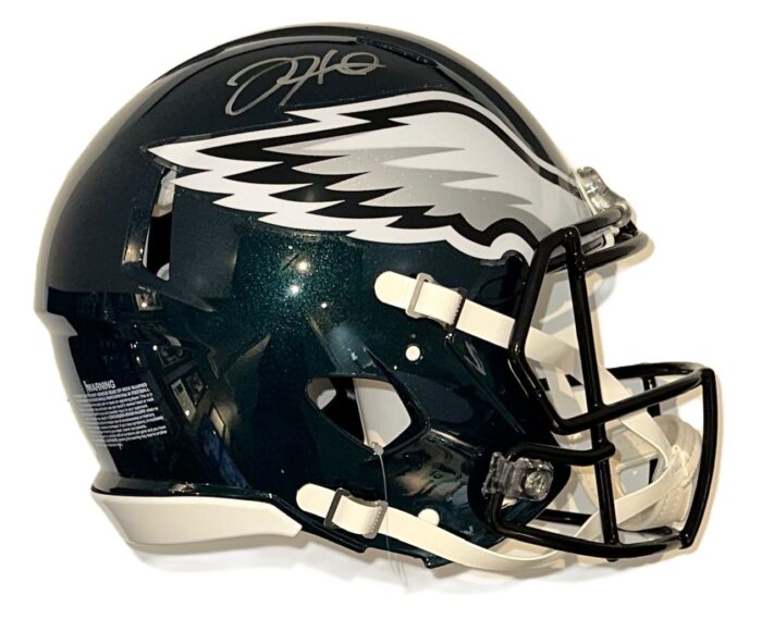 Jalen Hurts Signed Philadelphia Eagles Helmet - Speed Authentic