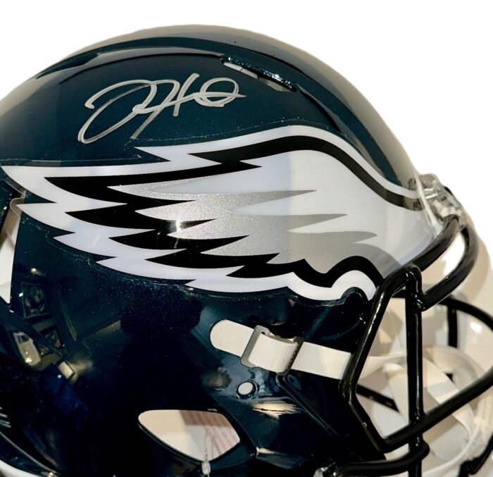 Jalen Hurts Signed Philadelphia Eagles Helmet - Speed Authentic - Image 2