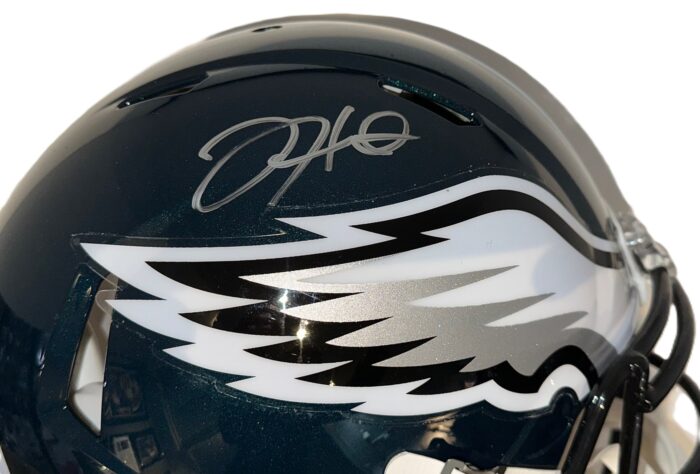 Jalen Hurts Signed Philadelphia Eagles Helmet - Speed Authentic - Image 3