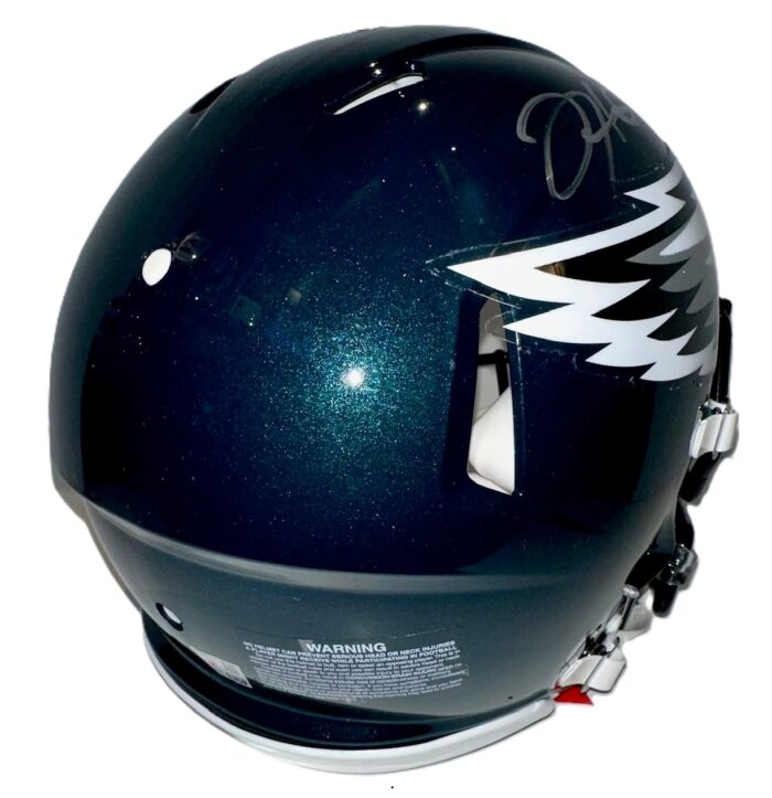 Jalen Hurts Signed Philadelphia Eagles Helmet - Speed Authentic - Image 4