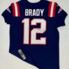 Tom Brady Signed Nike Elite Authentic Blue Patriots Jersey - Image 5