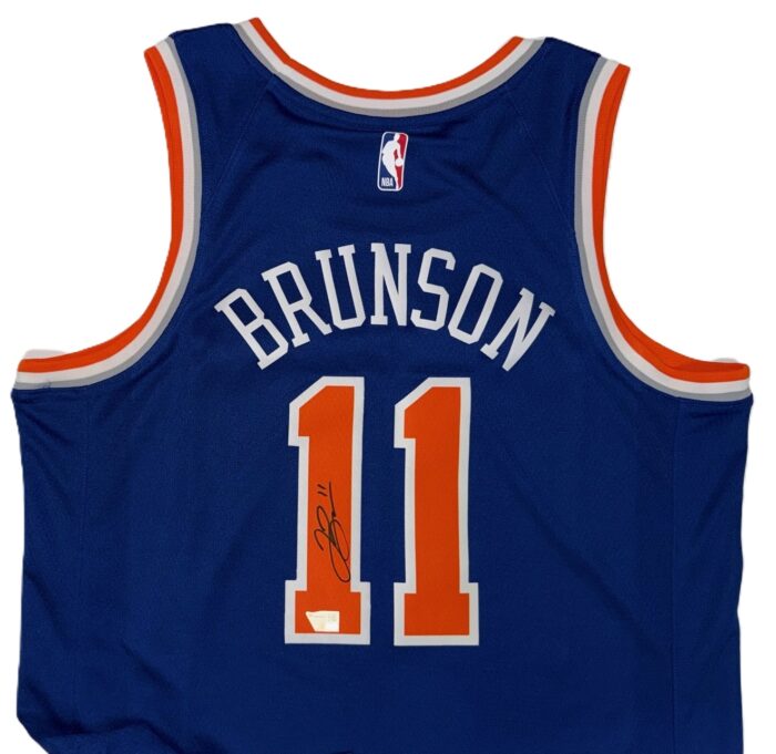 Jalen Brunson Signed New York Knicks Nike Jersey - Image 3