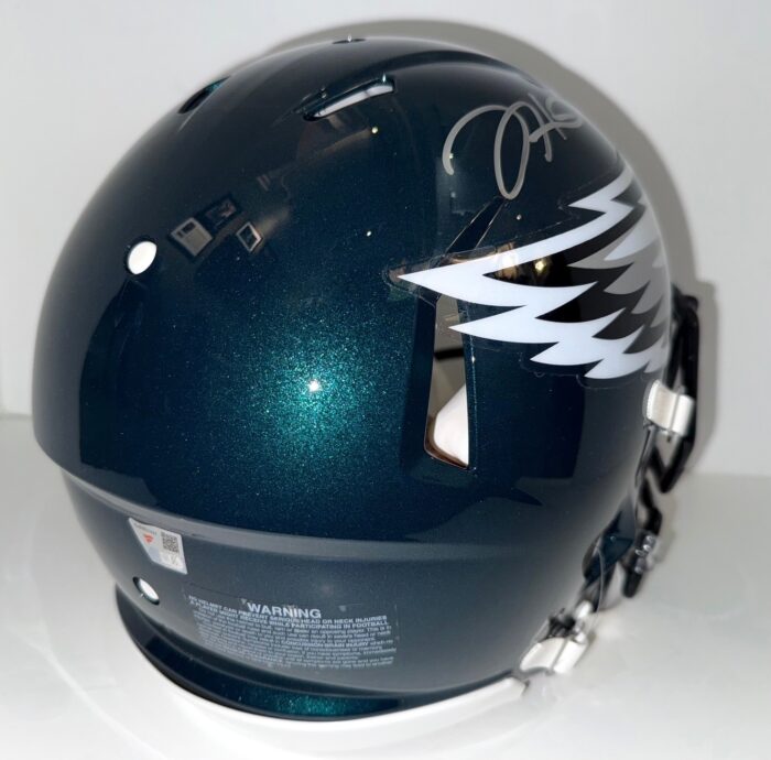 Jalen Hurts Signed Philadelphia Eagles Helmet - Super Bowl 59 Speed Authentic - Image 4